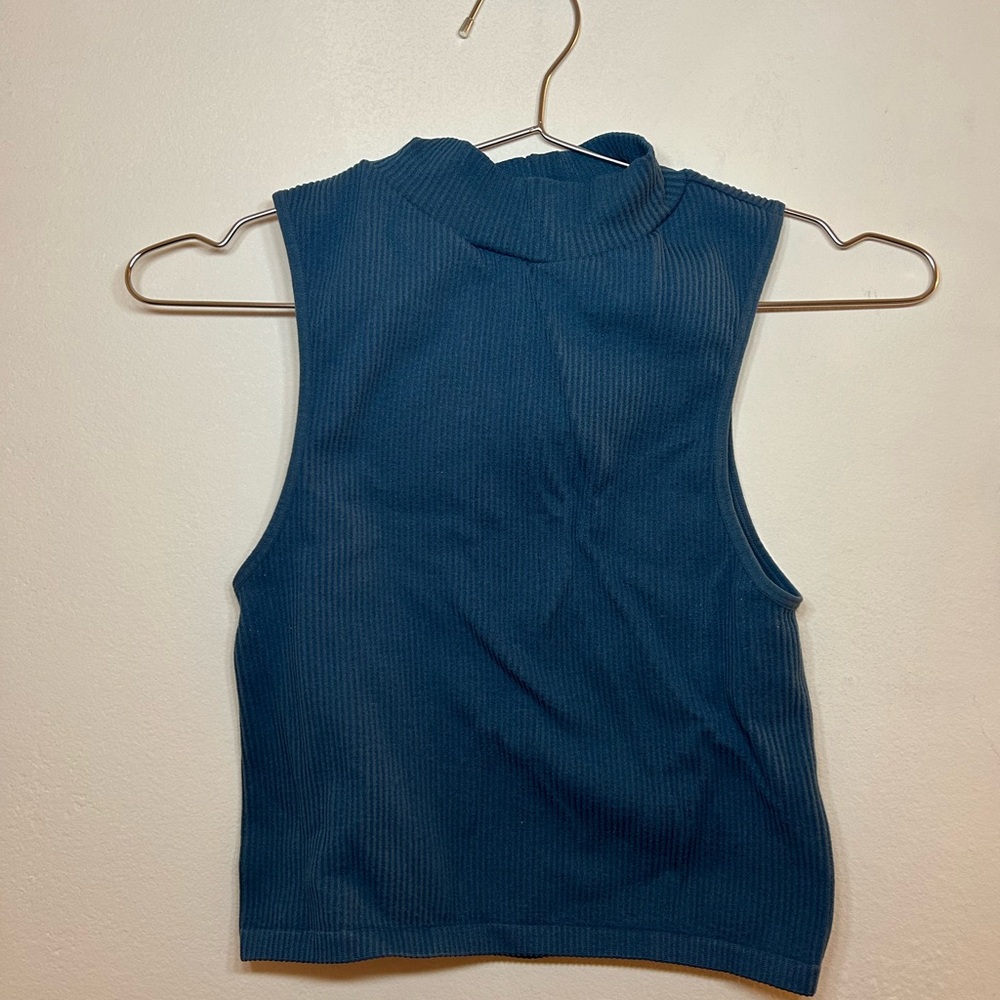 ZARA MOCK NECK SHIRT